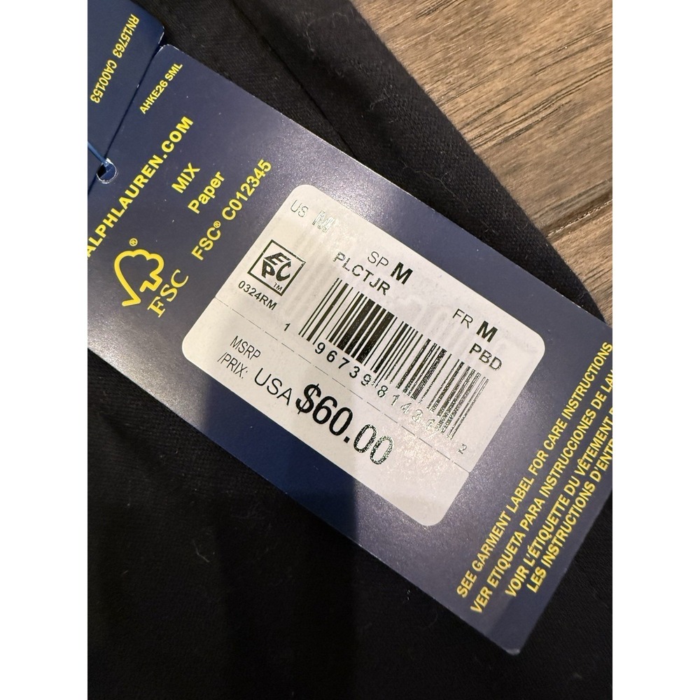 New Polo Ralph Lauren Mercerized Cotton Lounge Pants Men's Size Medium - Picture 4 of 7